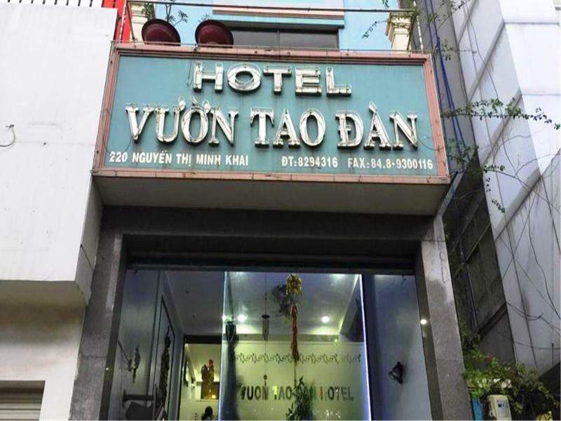 Vuon Tao Dan Hotel Хошимин Экстерьер фото